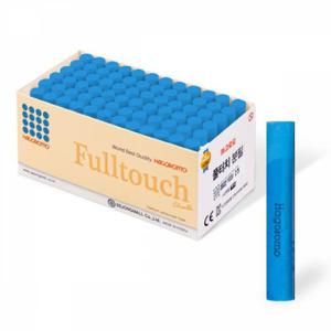 [문구] 하고로모 탄산분필 72입 파랑