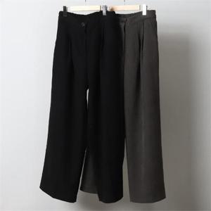 [강물처럼]빅사이즈사랑해요 J488L211 투핀턱윈터일자슬랙스 CH