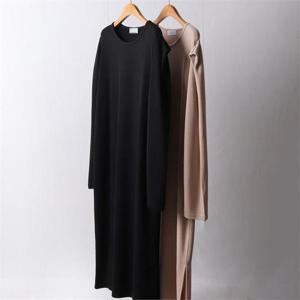 [강물처럼]빅사이즈사랑해요 F752L211 소프트스트랩롱원피스 DL