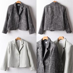 [강물처럼]위쉬몰 DL 트위드진주버튼숏자켓(F743H211) 빅사이즈