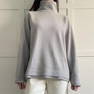 [강물처럼]아이우먼 골지푸딩반폴라티셔츠 SMN644M211 빅사이즈