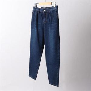 [강물처럼]빅사이즈사랑해요 F803L211 데님기모배기밴딩팬츠 LO