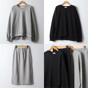 [강물처럼]위쉬몰 KD 무지맨투맨스커트투피스(J462H211) 빅사이