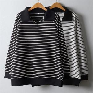 [강물처럼]위쉬몰 MN 단가라니트카라맨투맨(J450H211) 빅사이즈