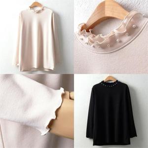 [강물처럼]위쉬몰 MN 이중프릴진주긴팔티(7548H211) 빅사이즈 (9