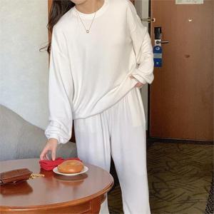 [강물처럼]아이우먼 하모맨투맨팬츠투피스 SSN617M211 빅사이즈