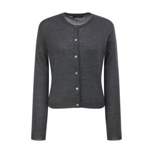 질스튜어트 뉴욕 여성 26SS 차콜그레이 멜란지 울 가디건 JSSW6B160CG