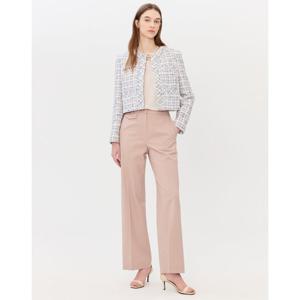 질스튜어트 뉴욕 여성 26SS 핑크 단색 울혼방 팬츠 JSPA6B140P4