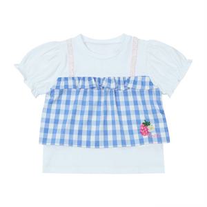 [프렌치캣(백)]S/BL 체크 뷔스티에 Q42DBT170