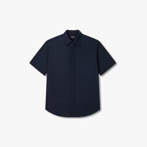 [엠포리오 아르마니]남성 히든 버튼 시어서커 셔츠(A516104026)