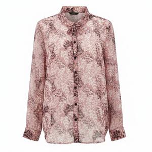 [안지크]가든 리프 타이 블라우스 AK1BL5300