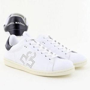 이자벨마랑 로고 블랙 탭 바트 스니커즈 BK0025 22P073S 01BK