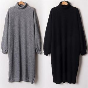 [강물처럼]위쉬몰 RA 차콜루즈터틀원피스(B616H211) 빅사이즈 (9