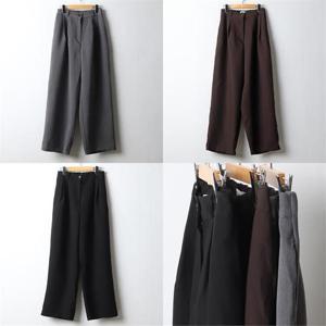 [강물처럼]위쉬몰 NN 클래식투턱밴딩슬랙스(J394H211) 빅사이즈