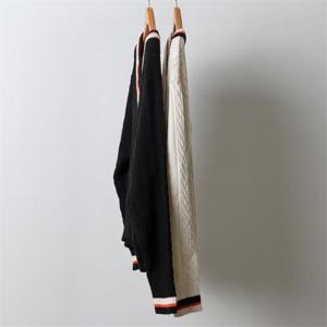 [강물처럼]빅사이즈사랑해요 J379L211 배색브이꽈배기니트티 DL