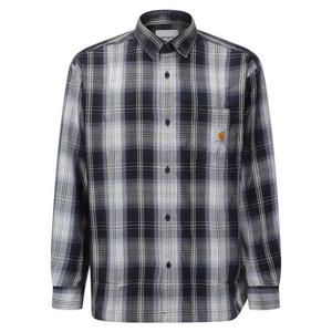 25SS 칼하트 WIP 긴팔 셔츠 I0343792MCXX BLANTON CHECK DOM