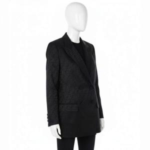 펜디 블랙 실크 자켓 여성 아우터 FJ7236 AJ0Z F0GME