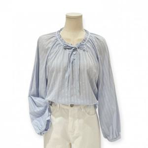 [트위]러블리 스트링 퍼프블라우스 TOCDFBL003