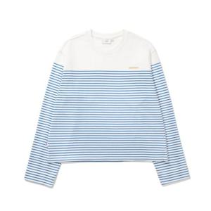 커버낫 우먼 라운드넥 긴팔 B1 CO2401LT70 BL SM