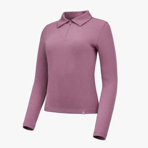 프로스펙스 골지 와이드카라 여성 폴로 긴팔 티셔츠 PW3WS24S111