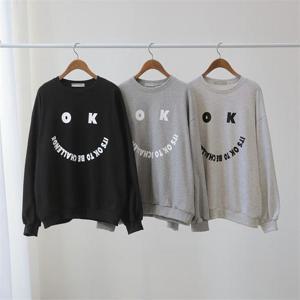 [강물처럼]빅사이즈사랑해요 G408L301 오케이스마일맨투맨 GG (9