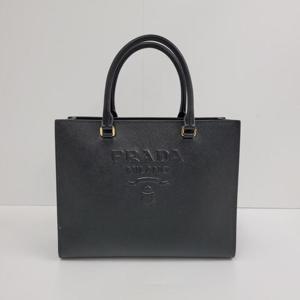 프라다 미디엄 사피아노 가죽 토트백 핸드백 1BA337 NZV F0002