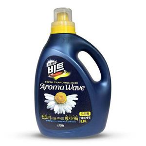LION 때가 쏙 비트 아로마 웨이브 캐모마일 일반 드럼 겸용 액체 세제 3L