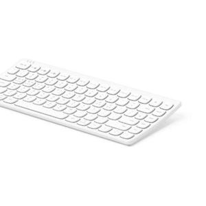 무선키보드 엑토 커브드 미니 블루투스 키보드 크림화이트 B603