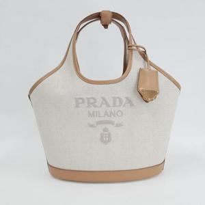 24SS 프라다 샌드 캔버스 토트백 핸드백 쇼퍼백 1BG471 2DLI F0018