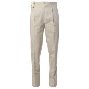 [뱅뱅]남녀공용 밑위긴 원턱 스판 면바지 (NPZ156)