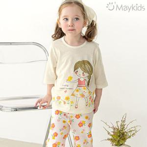 [메이키즈]플로리데이 7부쟈가드 실내복