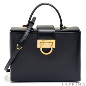 [FERRAGAMO] 페라가모 스튜디오 스몰 박스백 21-1981 NERO 754427