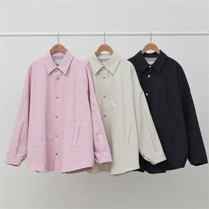 [강물처럼]빅사이즈사랑해요 K845L302 버튼카라포켓셔츠자켓 LY