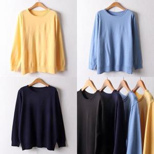 [강물처럼]위쉬몰 EB 라운드넥니트긴팔티(I237H301) 빅사이즈 (9