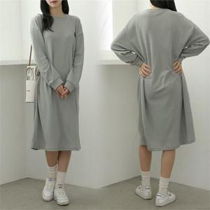 [강물처럼]위쉬몰 IL RE와펜면루즈롱원피스(K801H301) 빅사이즈