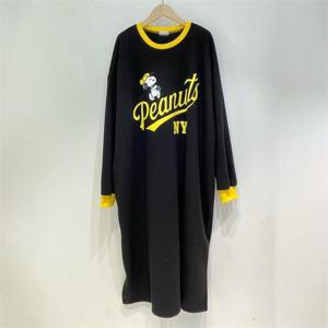 [강물처럼]아이우먼 야구강아지배색원피스 MAN876M301 빅사이즈