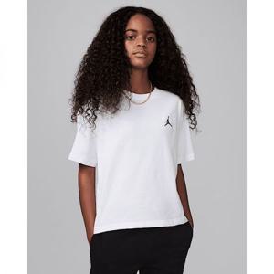 나이키 조던 브루클린 에센셜 주니어 티셔츠 - 화이트 HQ8124-100 370786