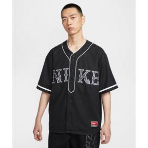 나이키 라이프 반소매 빈티지 스포츠 탑 M - 블랙화이트 IF2230-010 311503