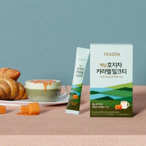 티젠 해남 호지차 카라멜 밀크티 20스틱