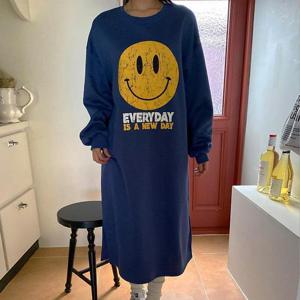 [강물처럼]아이우먼 크랙스기모박스롱원피스 BUT632M512 빅사이