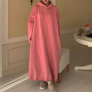 [강물처럼]아이우먼 포그니기모후드원피스 BUT633M512 빅사이즈