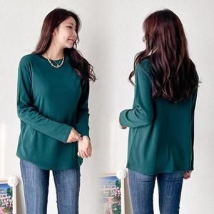 [강물처럼]위쉬몰 BN 포근기모라운드긴팔티(K715H512) 빅사이즈