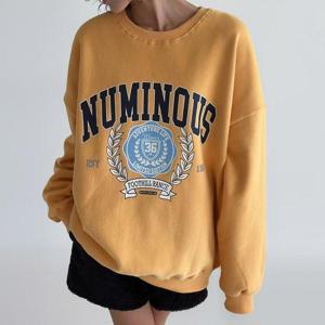 [강물처럼]아이우먼 누미소프트기모맨투맨 MCV893M512 빅사이즈