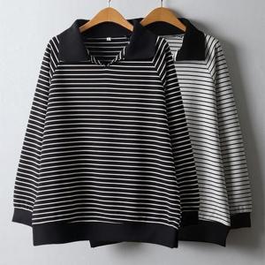 [강물처럼]위쉬몰 MN 단가라니트카라맨투맨(J450H512) 빅사이즈