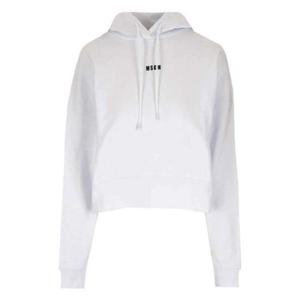 엠에스지엠 마이크로 로고 크롭 후드 티셔츠 2000MDM509 200001 01