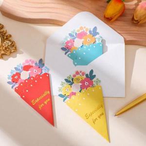 카드 꽃편지 예쁜 꽃 편지지 꽃엽서 감사 엽서 KK0172