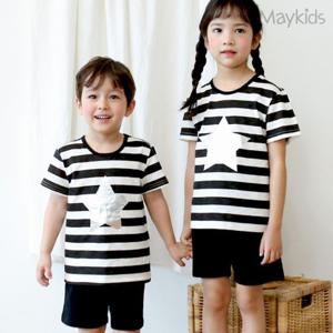 [메이키즈]스트라이프스타 오가닉5부슬라브