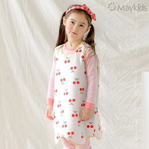 [메이키즈]스몰체리 오가닉 수면조끼