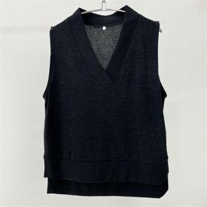 [강물처럼]빅사이즈사랑해요 J368L302 데일리언발브이넥조끼 WW