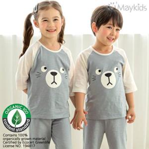 [메이키즈]토토베어 오가닉 7부슬라브